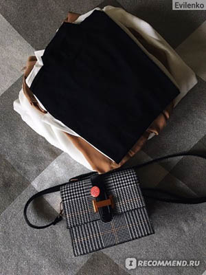 Женская сумка светло-шоколадная модная