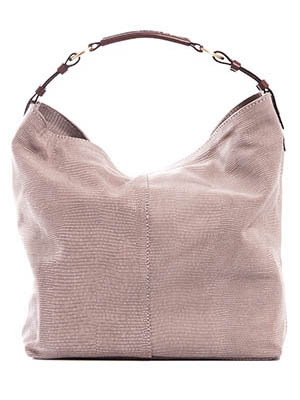 Женская сумка бордовая из натуральной кожи