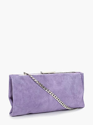 Женская сумочка фиолетовая через плечо